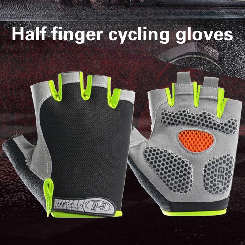 Workout Glove Gym - Luvas de Ciclismo Unissex de Meio
