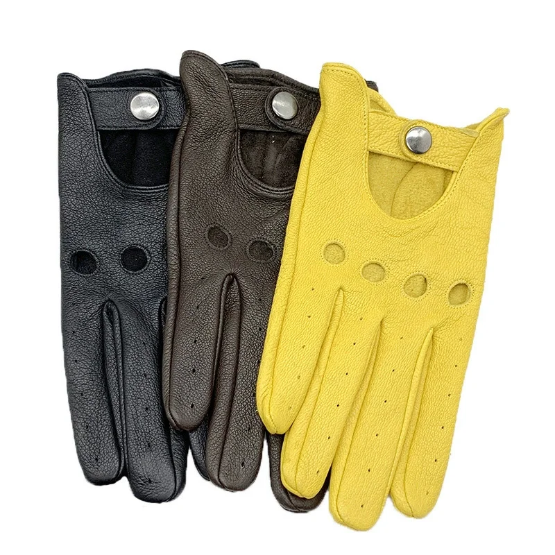 Luvas de Couro Genuíno Confort - Leather Driving Glove avaliação e preço