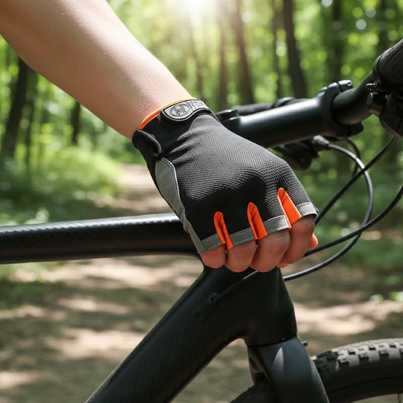 Luvas de Ciclismo Meio Dedo pa - Fingerless Glove Knit avaliação e preço