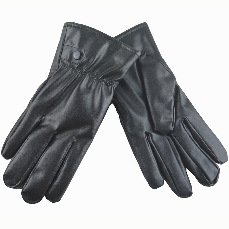 Moda inverno preto luvas de co - Leather Driving Glove avaliação e preço