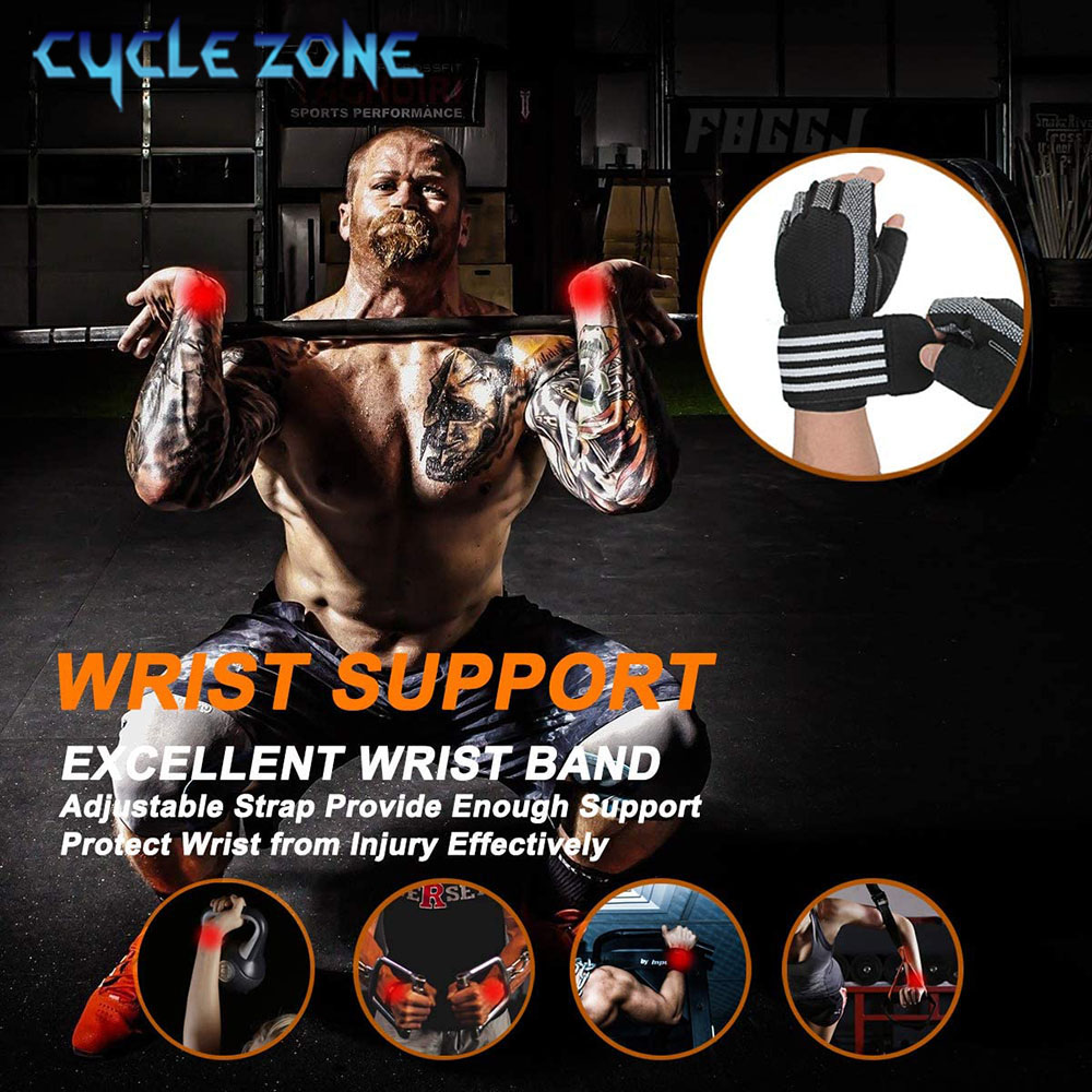 1 Par de Luvas de Academia Sem - Workout Glove Gym avaliação e preço